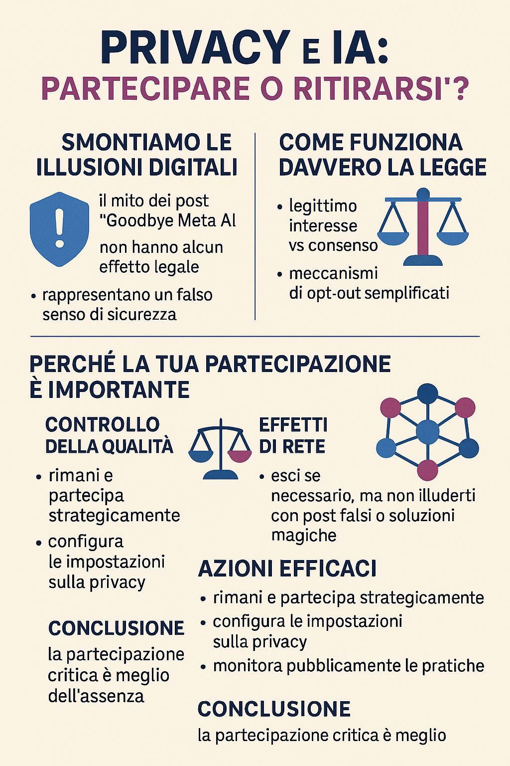 Che ti piaccia o no, i tuoi dati alimenteranno l'IA