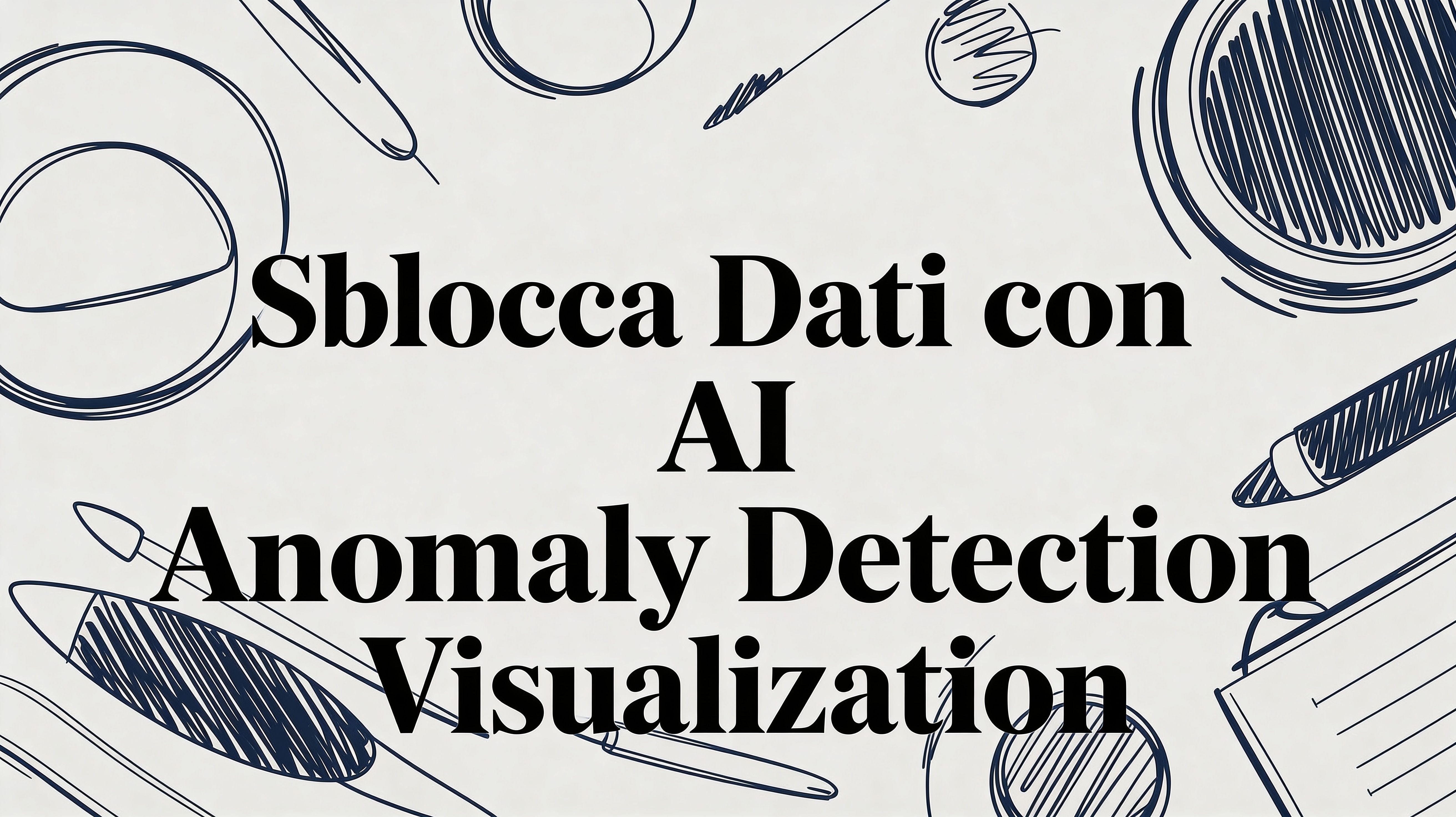 Sblocca Dati con AI Anomaly Detection Visualization