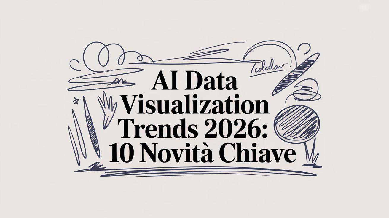 AI data visualization trends 2026: 10 Novità Chiave