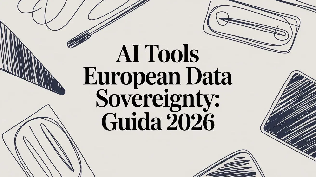 AI tools European data sovereignty: Guida 2026