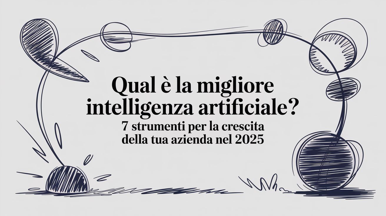 Qual è la migliore intelligenza artificiale? 7 Strumenti per la crescita della tua azienda nel 2025