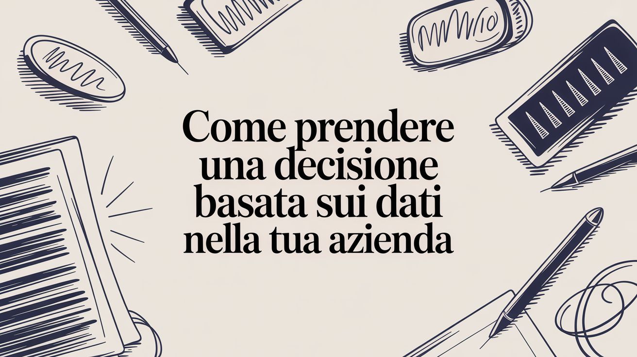 Come prendere una decisione basata sui dati: la guida per la tua SME