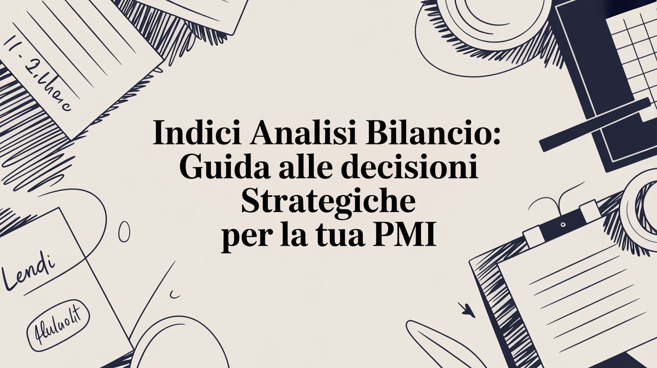 Guida agli Indici di Analisi di Bilancio: Trasforma i Numeri in Decisioni per la tua PMI