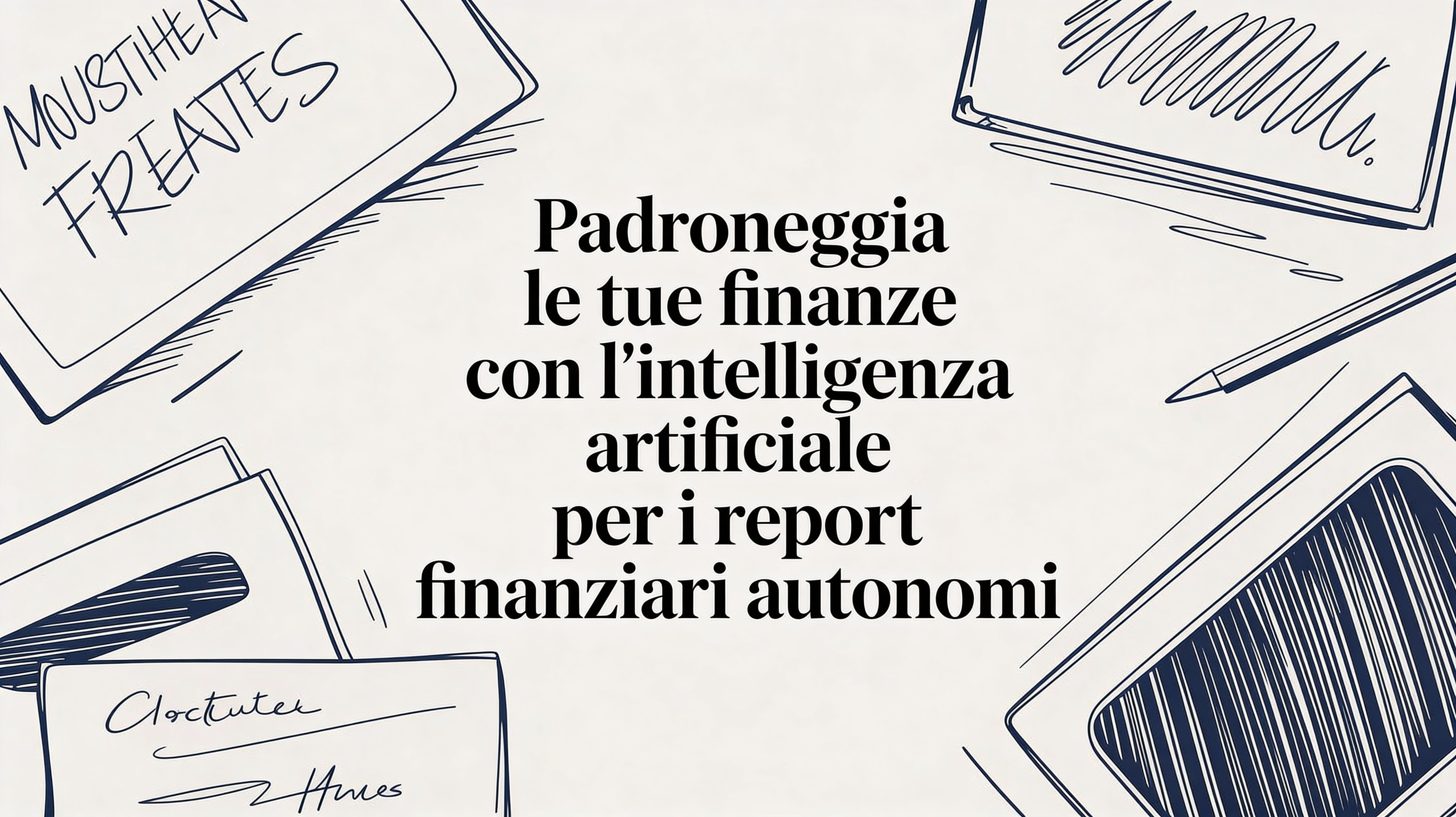 Master Your Finances with autonomous financial reports AI