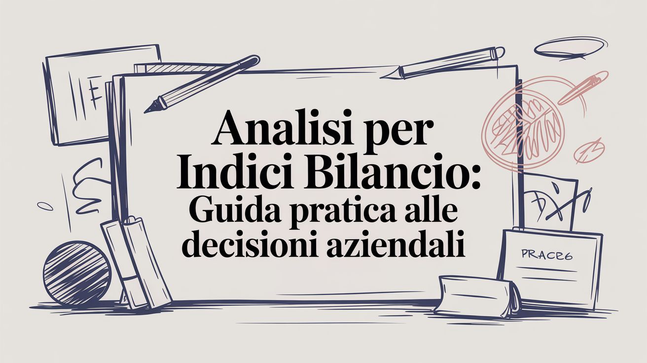 Analisi per Indici di Bilancio: Guida Pratica per Decisioni Illuminate dall'AI