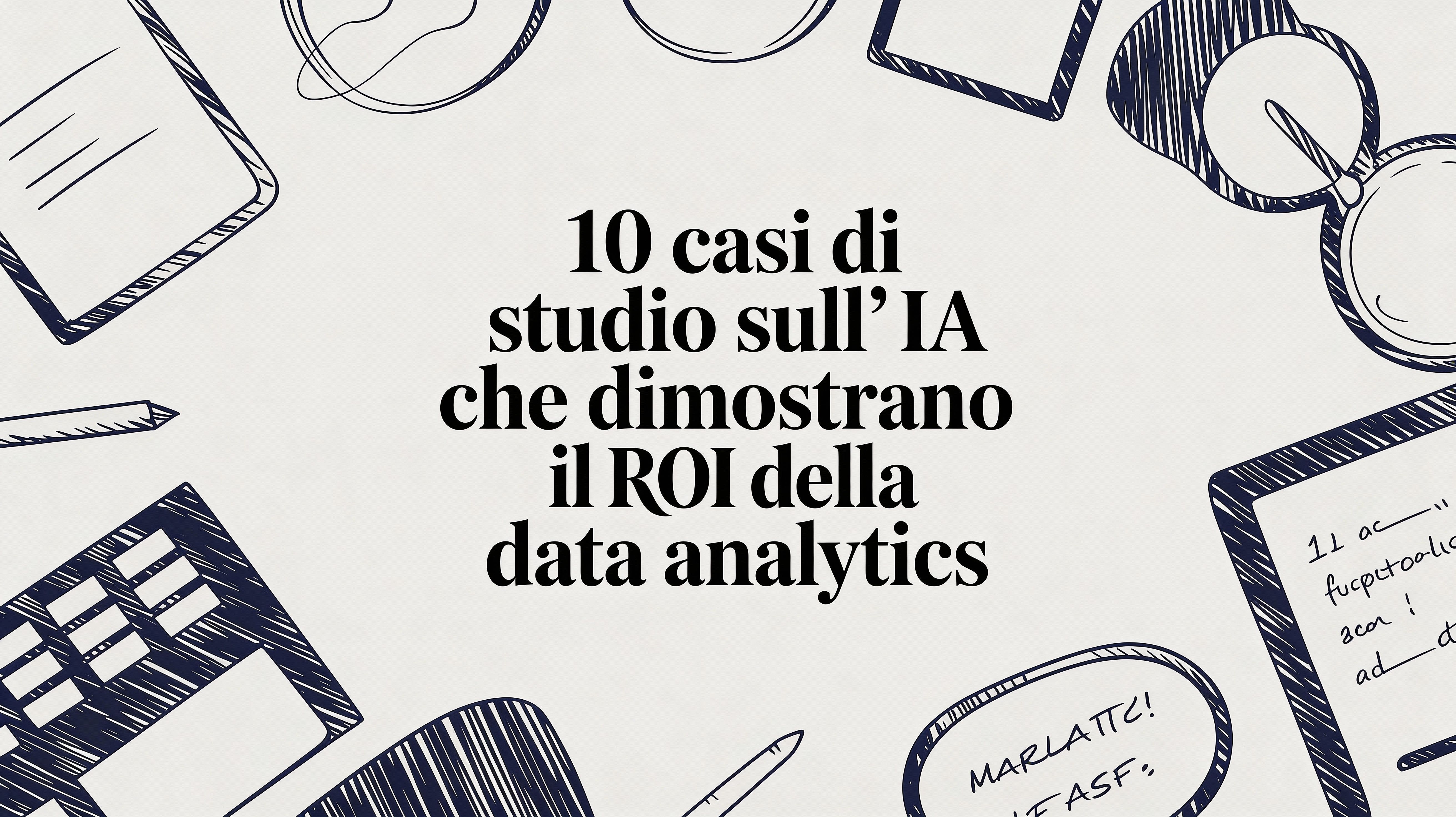 10 Casi di Studio sull'IA che Dimostrano il ROI della Data Analytics