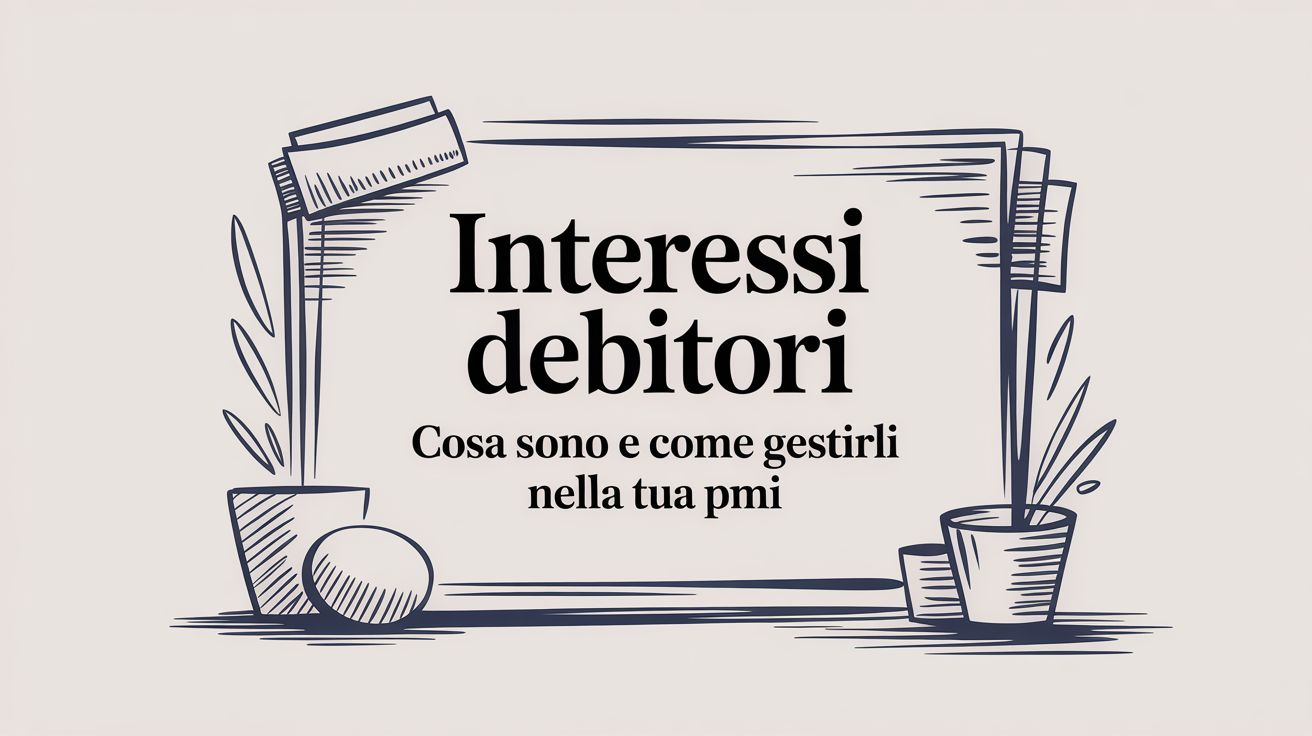 Interessi debitori: cosa sono e come gestirli nella tua PMI
