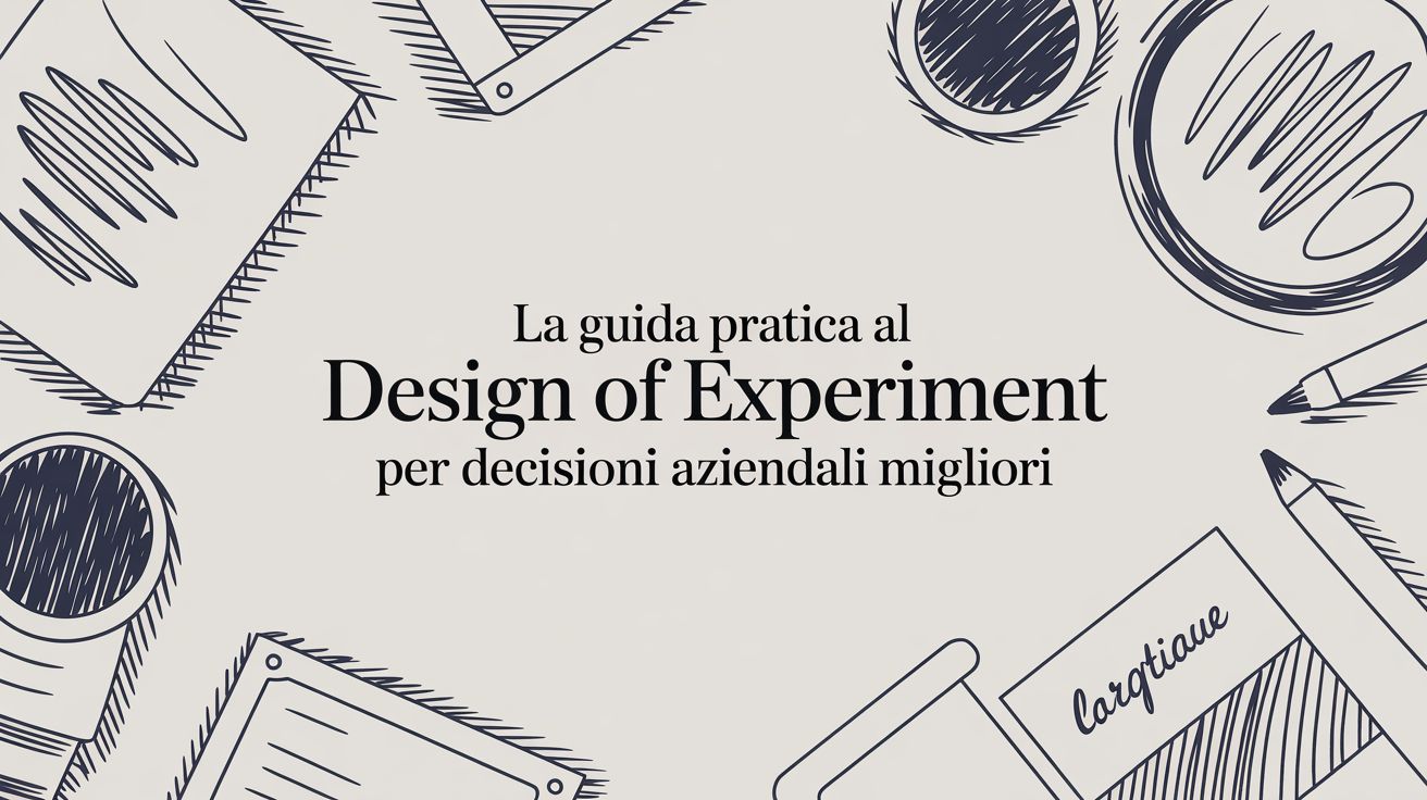 Guida al Design of Experiment: come prendere decisioni migliori con i dati