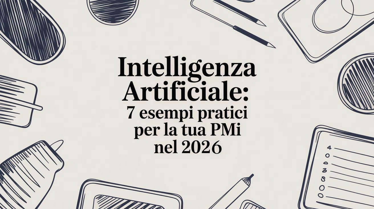 Intelligenza Artificiale: 7 Esempi Pratici per la tua PMI nel 2026