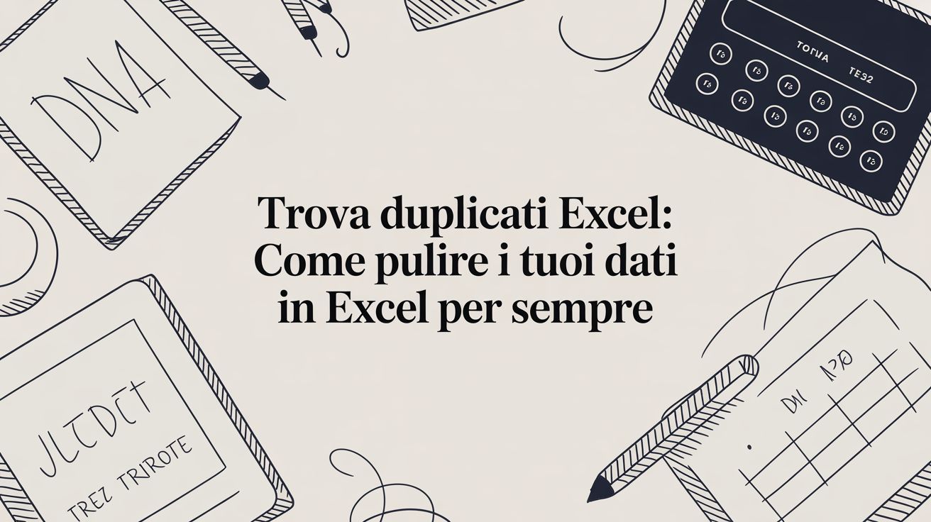 Trova Duplicati Excel: La Guida Completa per Pulire i Tuoi Dati