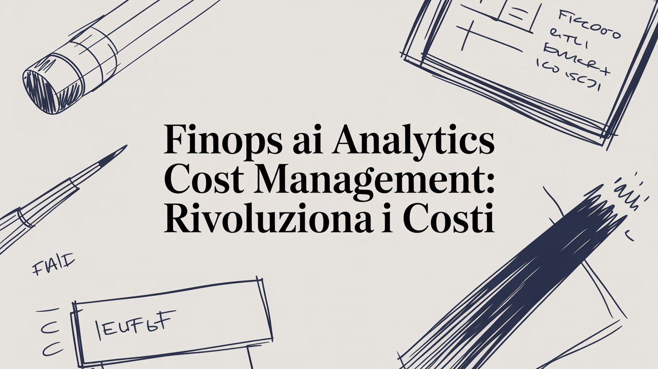 FinOps AI analytics cost management: Rivoluziona i Costi