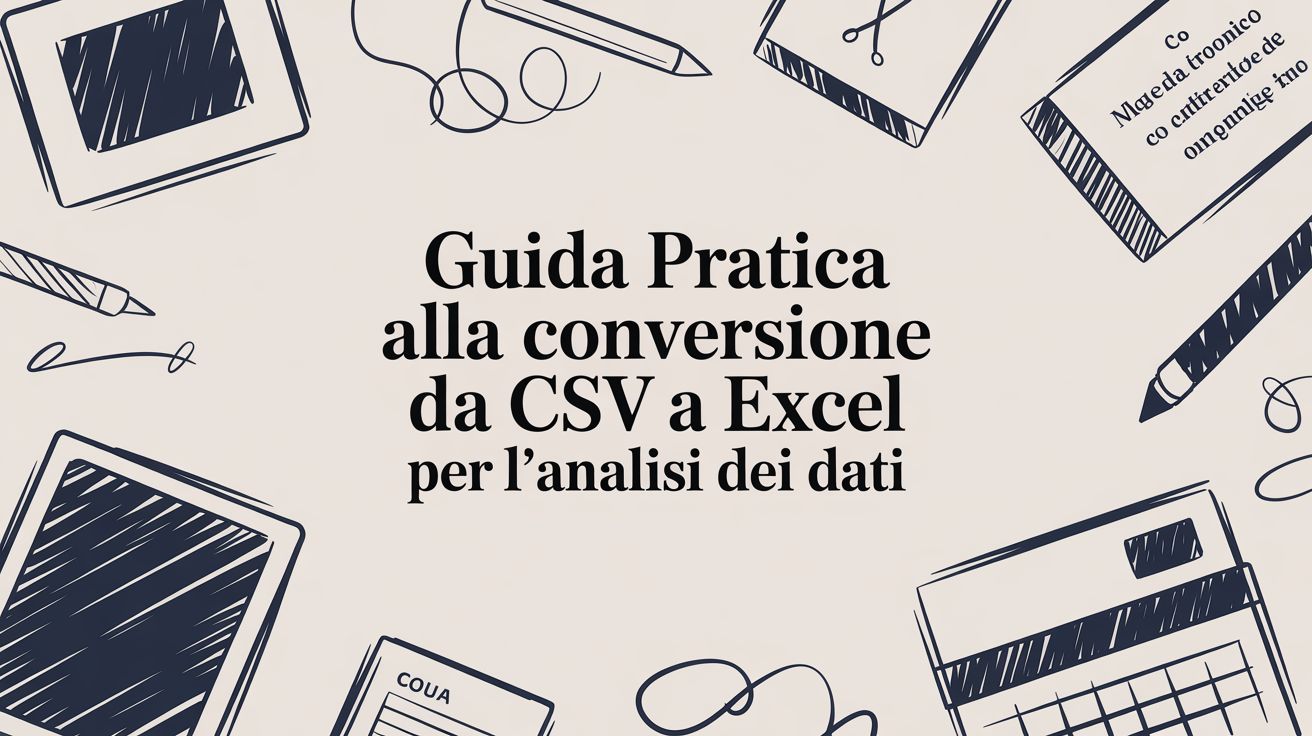 Guida Pratica: Come Convertire Dati da CSV a Excel per l'Analisi