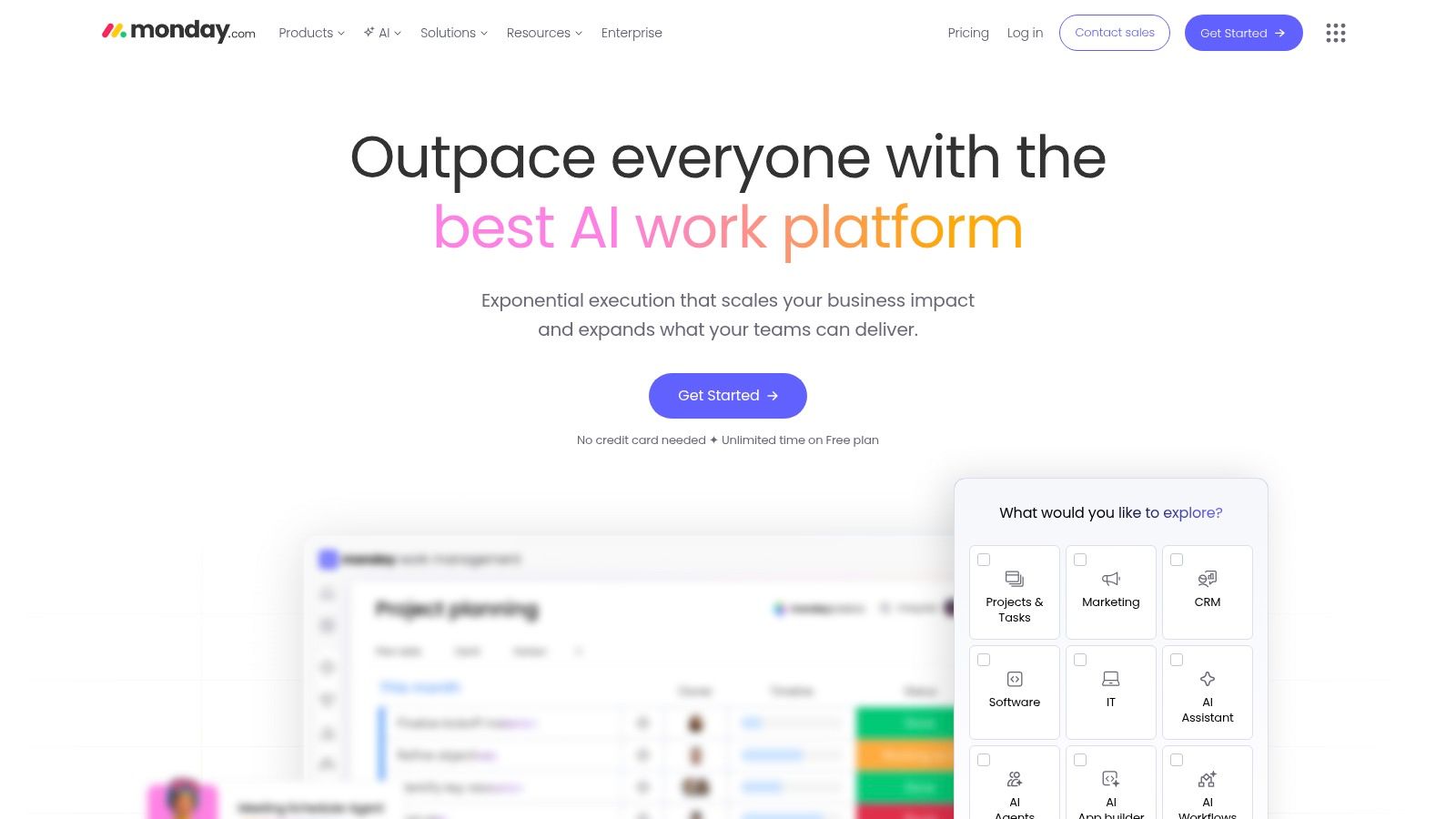 monday.com Work Management (vista Gantt)