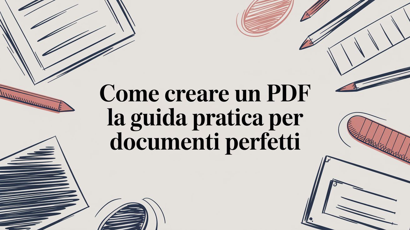 Come creare un PDF: la guida pratica per documenti perfetti