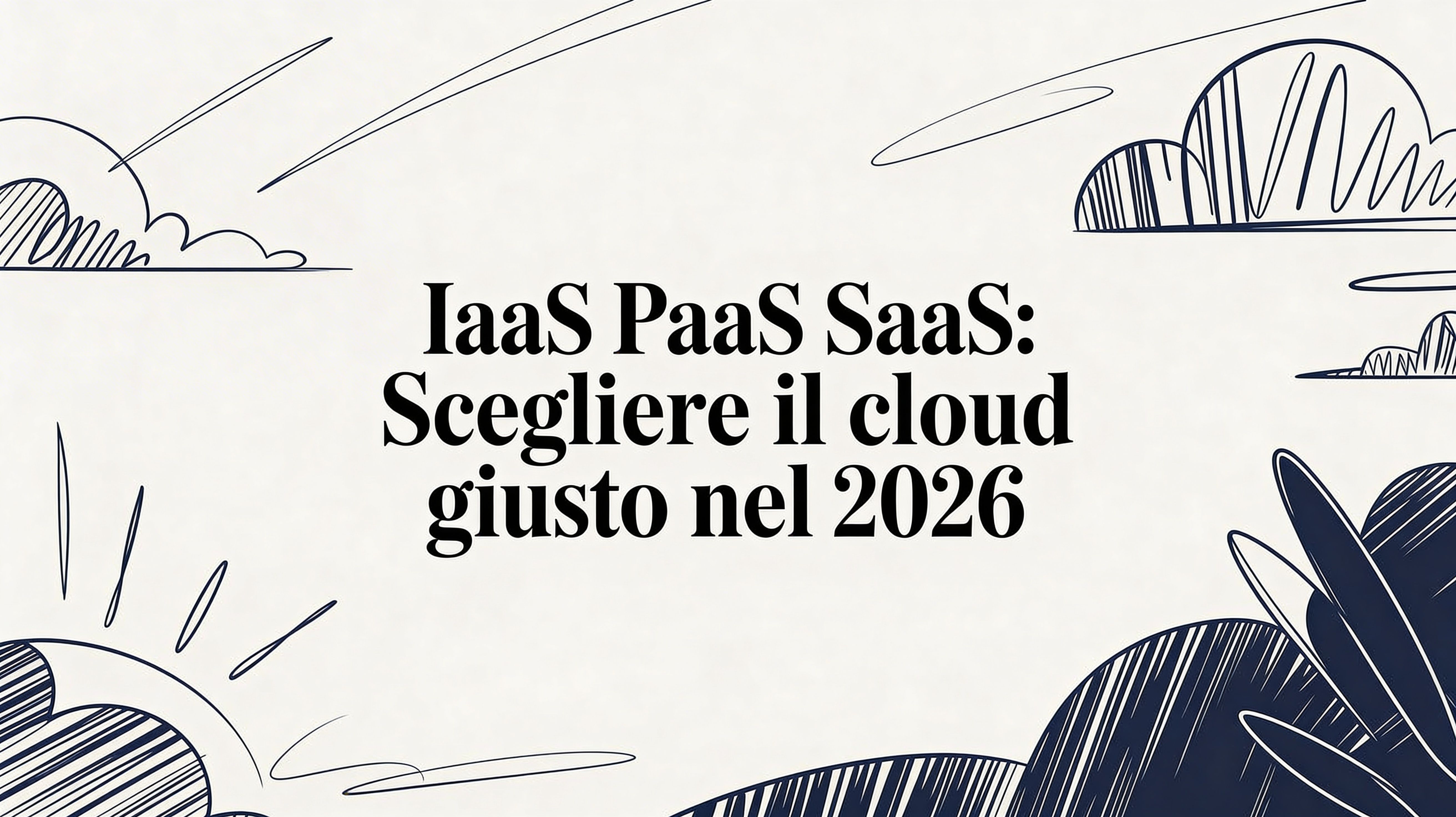 Guida a IaaS, PaaS, SaaS: Come Scegliere il Cloud Giusto nel 2026