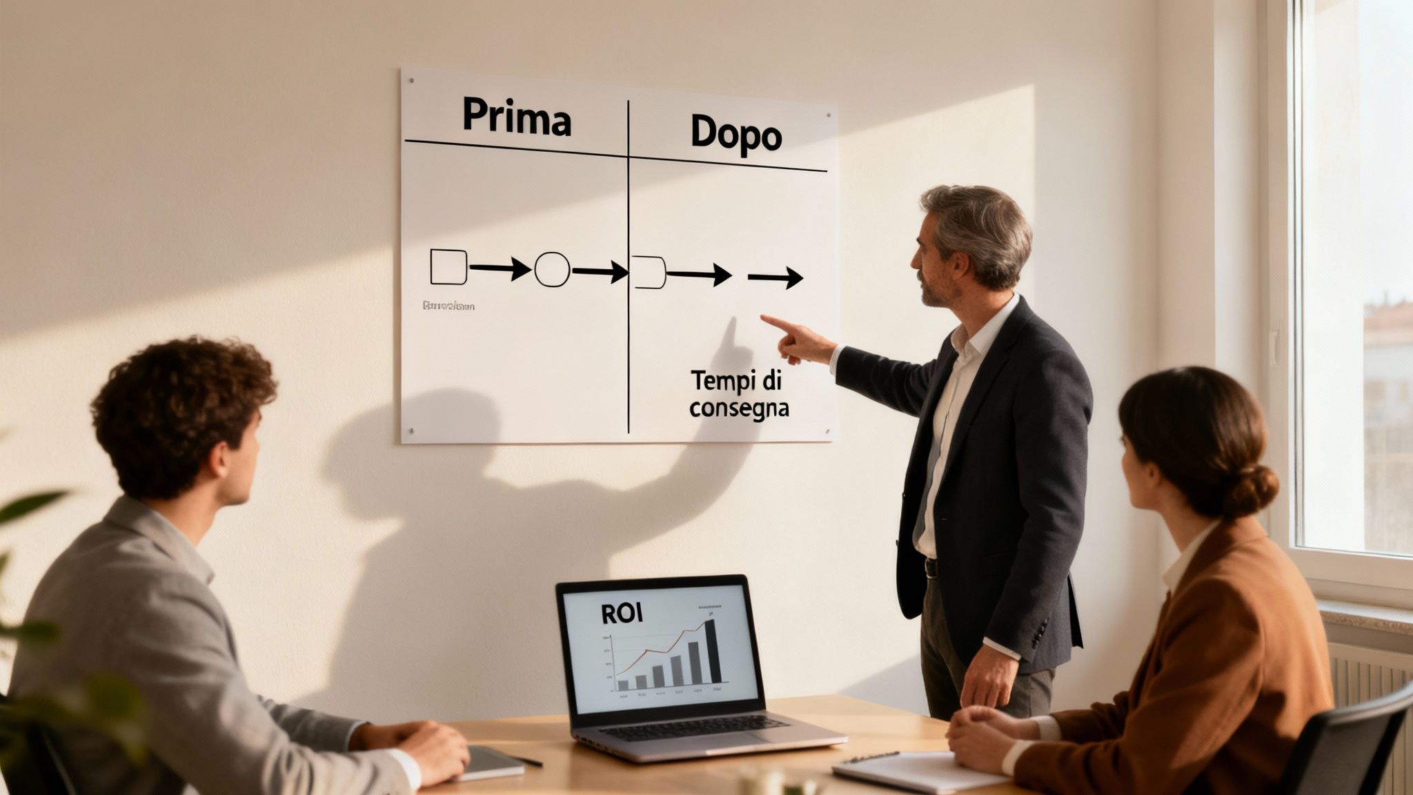 Flusso di processi aziendali