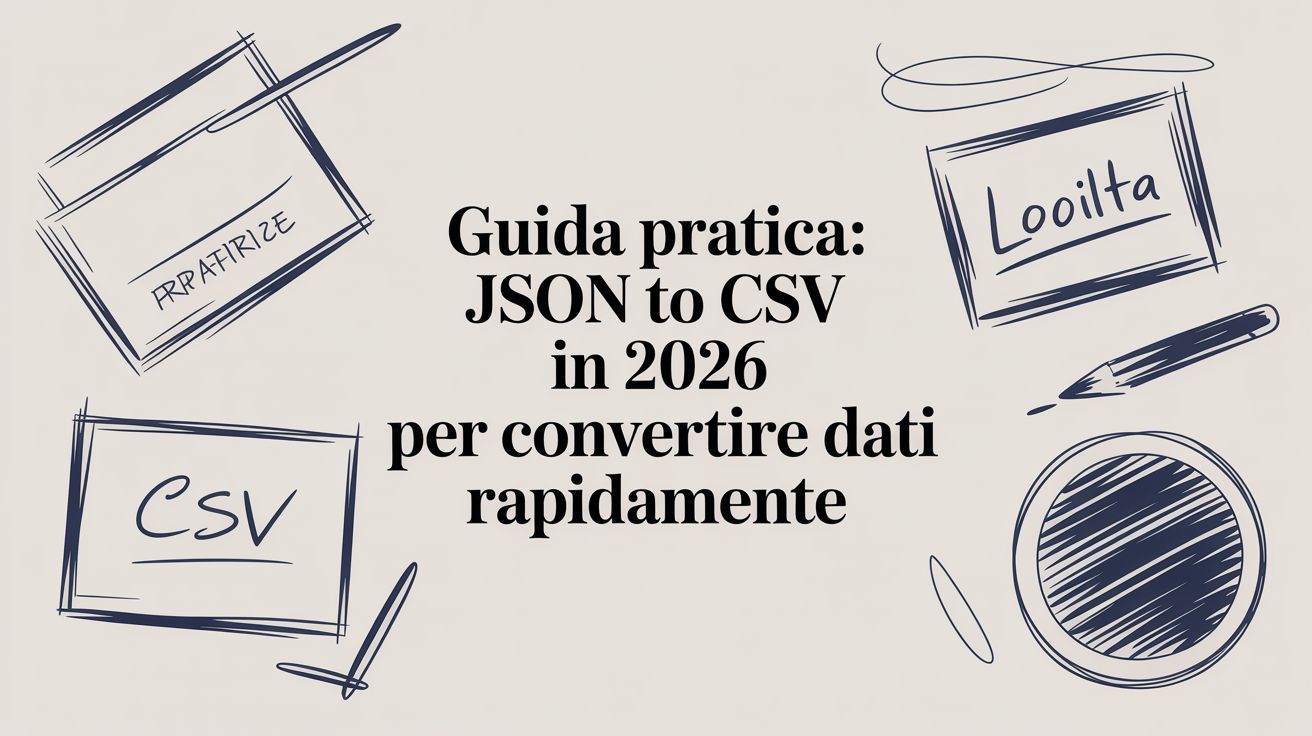 Guida Pratica: Come Convertire JSON in CSV e Sbloccare il Valore dei Tuoi Dati