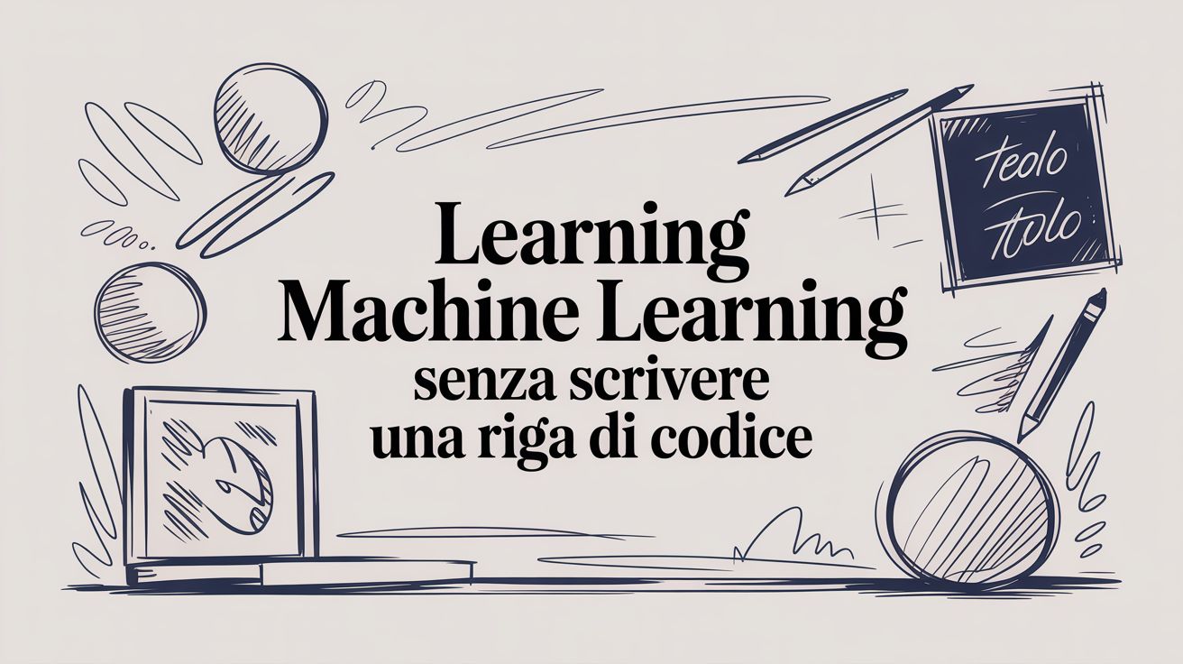 Imparare il machine learning: una guida pratica per non programmatori
