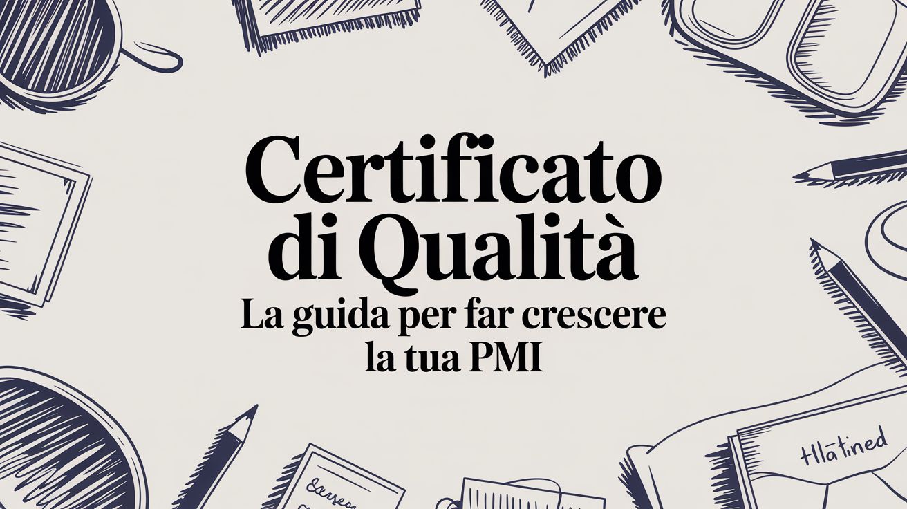 Certificato di qualità: la guida completa per far crescere la tua PMI