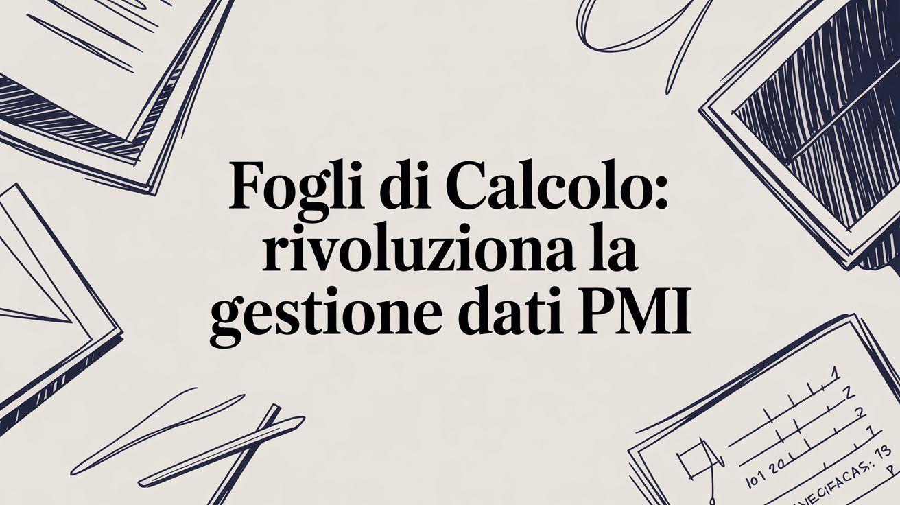 Fogli di calcolo: Rivoluziona la gestione dati PMI