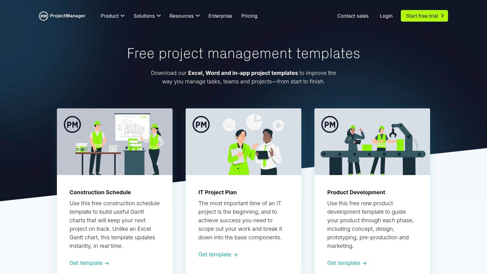 ProjectManager – Template Excel gratuiti
