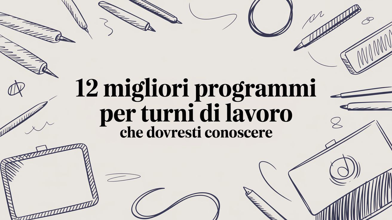 12 Migliori Programmi per Turni di Lavoro che Dovresti Conoscere
